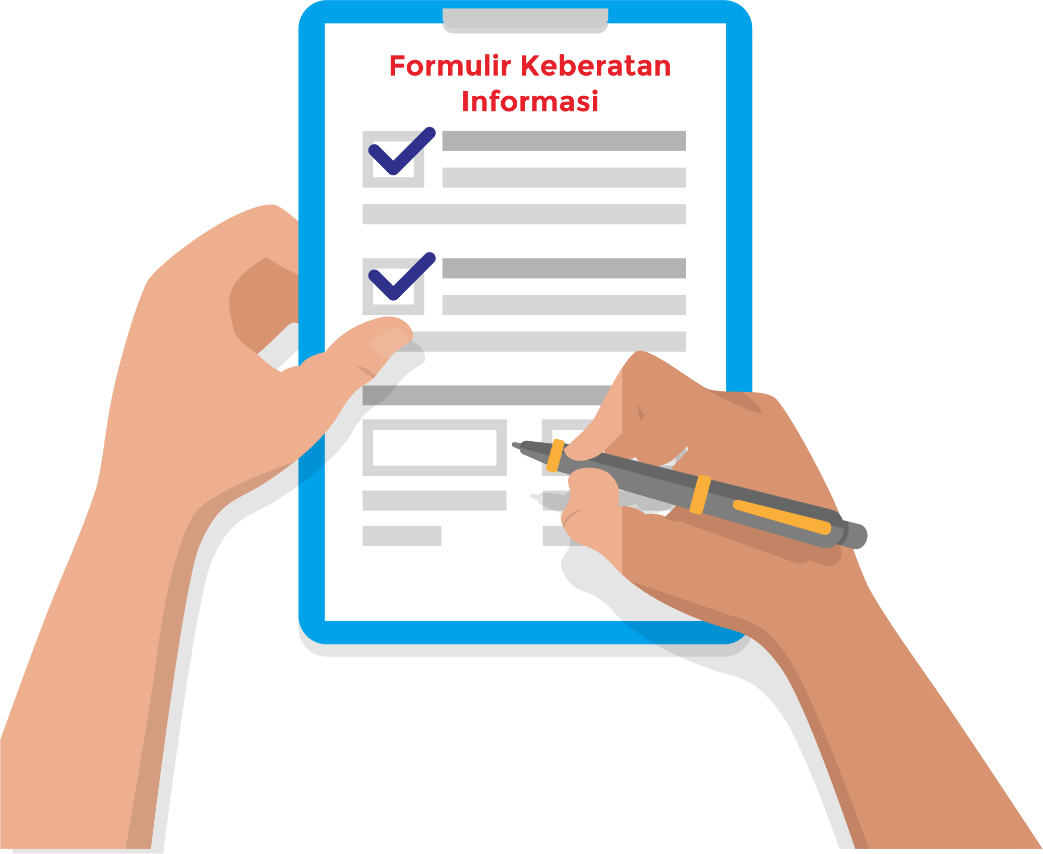 Buka Formulir Keberatan Informasi