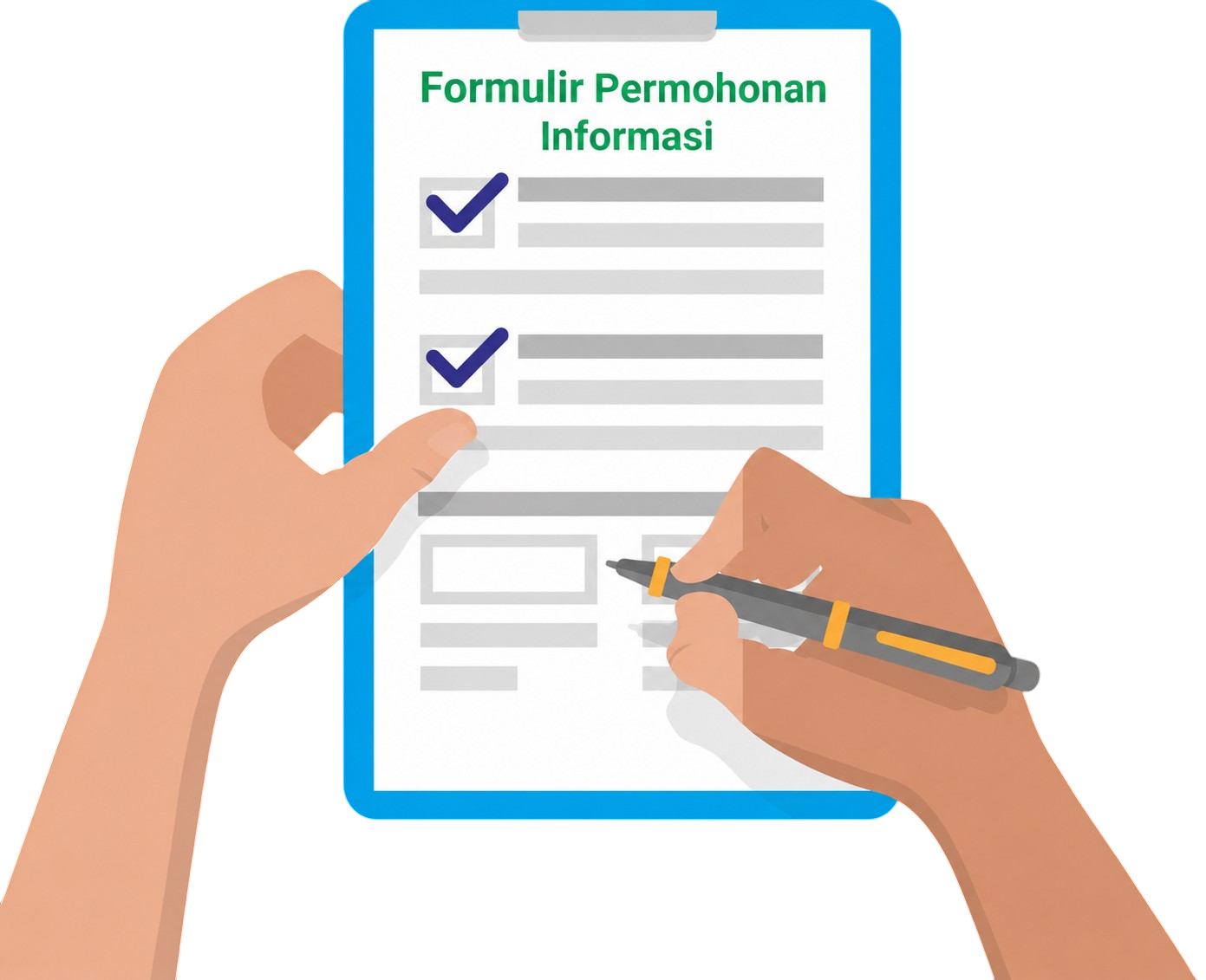 Buka Formulir Permohonan Informasi